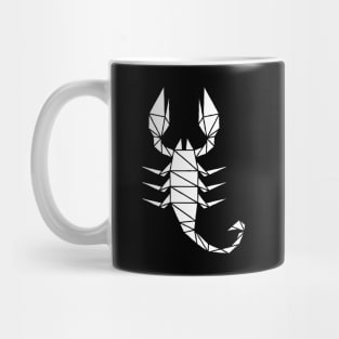 Abstract Black Scorpio Mug